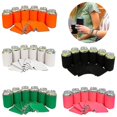 thumbnail image 2 of Paquete de 12 fundas para latas, enfriadores de latas en blanco para cerveza, fundas para botellas de bebidas, 2 of 4