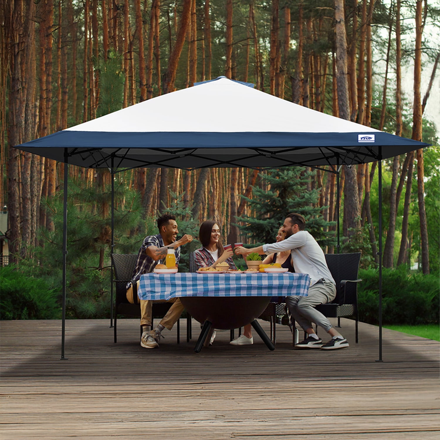 E-Z UP 13x13 ONE-UP Instant Canopy Tent – Pop Up Outdoor