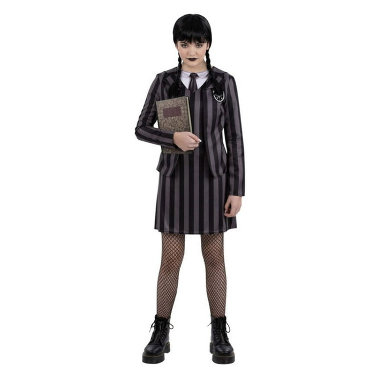 Kids Gothic School Uniform Costume Kids Gothic School Uniform Costume