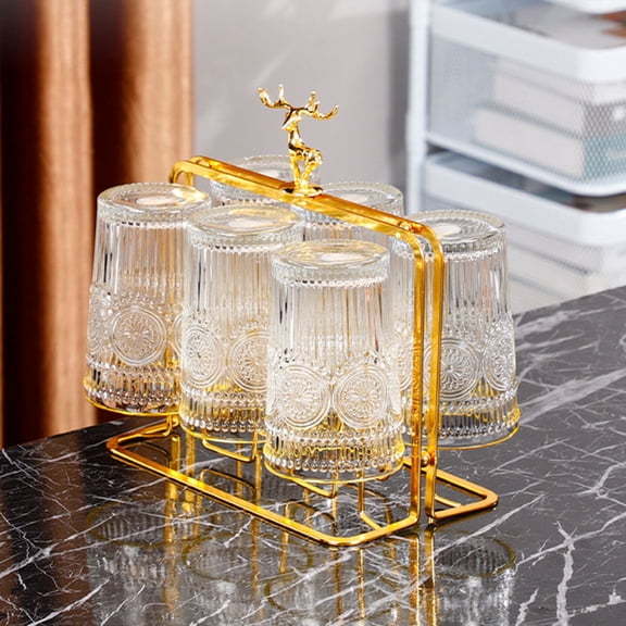 Masteelf  Kitchen Cup Stand Holder Storage Vertical Draining