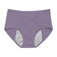 thumbnail image 4 of yunLCZ Women's Cotton Underwear High Waist 40 To 150KG Plus Size L To 8XL Physiological Pants Leak Proof Before And After Underwear For Women Bikini Lace, 4 of 4
