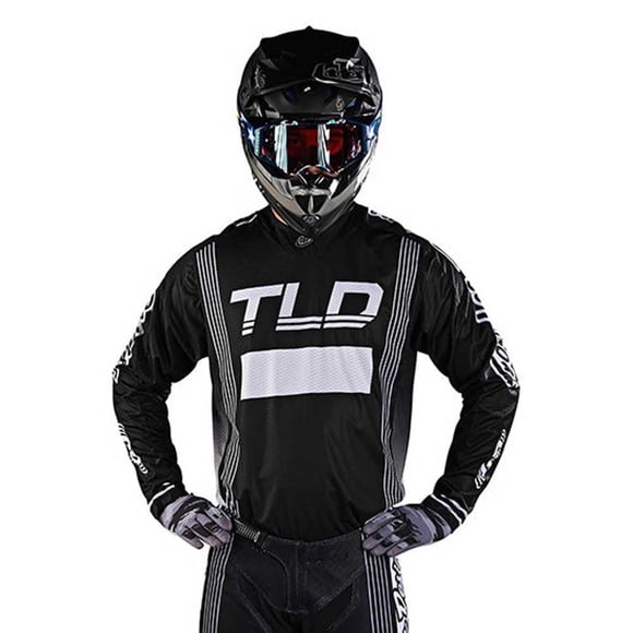 Camiseta Troy Lee Designs GP AIR Rhythm Negra LG