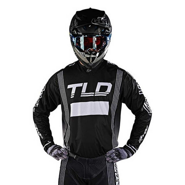 Camiseta Troy Lee Designs GP AIR Rhythm Negra LG