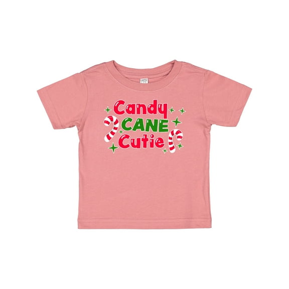 Inktastic Christmas Candy Cane Cutie with Candy Canes Boys or Girls Baby T-Shirt