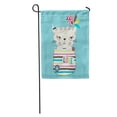 thumbnail image 1 of LADDKE Baby Cute Cat Bird Girlie Pocket Adorable Beautiful Button Garden Flag Decorative Flag House Banner 12x18 inch, 1 of 2