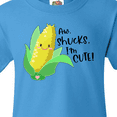 thumbnail image 4 of Inktastic Aw, Shucks, I'm Cute Corn Humor Youth T-Shirt, 4 of 5