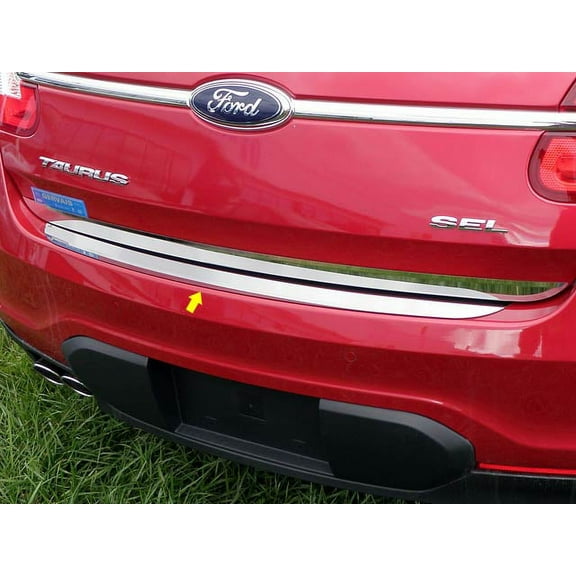 Stainless Steel Rear Bumper Accent 1Pc Fits 2010-2018 Ford Taurus RB50490 QAA