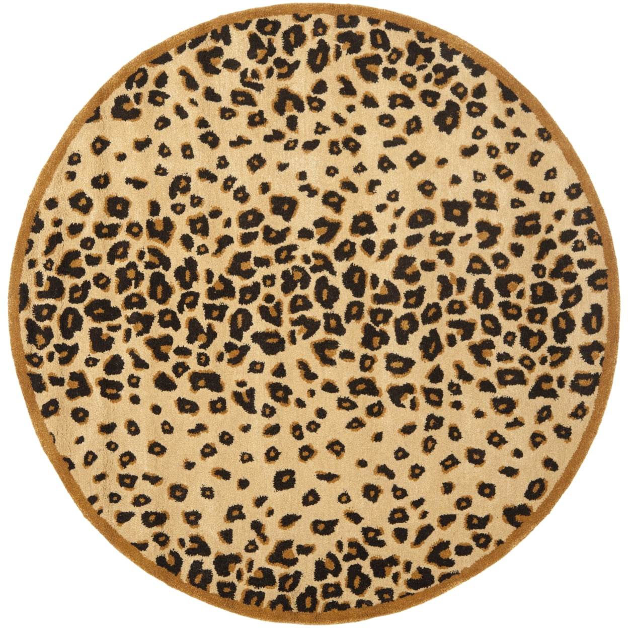 SAFAVIEH Martha Stewart Kalahari Spotted Area Rug, Teak, 4' x 6'