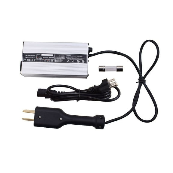 Lab Work 36 Volt 5A Golf Cart Battery Charger with Crows Foot Plug for Club Car DS EZGO TXT Yamaha
