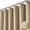 Beige, variant on Shower Curtain - Waffle Textured Heavy Duty Thick Fabric Shower Curtains for Bathroom, 230GSM Luxury Weighted Polyester Cloth Bath Curtain Set with 12 Plastic Hooks