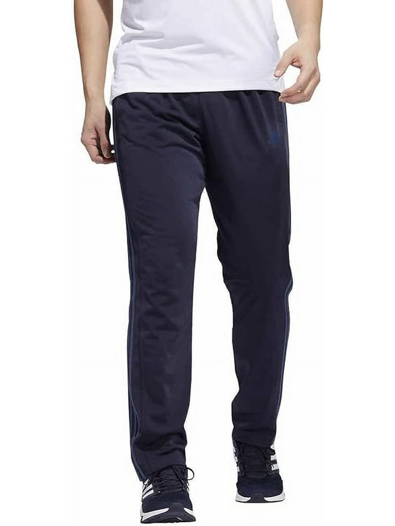 adidas Mens Midweight Essential Tricot Zip Track Pants | Legend