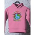 thumbnail image 3 of Protect The World Quote Hoodie Toddler -Image by Shutterstock,  2 Toddler, 3 of 4
