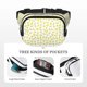thumbnail image 5 of Easygdp Yellow Lemon Leaves Fanny Packs para Mujeres y Hombres, Bolsa de Cinturón, Bolsos de Cruz para Trabajo/Correr/Senderismo, 5 of 9