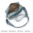 thumbnail image 3 of Bolsos cruzados para mujer, bolsos de hombro de piel sintética, bolsos de mensajero con múltiples bolsillos para mujer, bolso cruzado con múltiples bolsillos, bolso de viaje para mujer, 22, 3 of 6