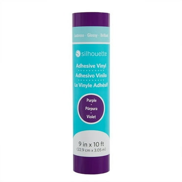 Silhouette Permanent Glossy Vinyl - 9 in. by 10 ft. - Purple