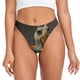 thumbnail image 1 of Balery Surreal Weightlifting Snail Tangas de Algodón para Mujer con Estampado – Ropa Interior Sexy, Transpirable, G-string-X-Small, 1 of 6
