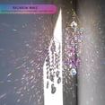 thumbnail image 4 of Sun Catcher, Crystal Prisms Suncatcher for Window Hanging, Rainbow Maker Crystal Sun Catcher Indoor Window Glass Wind Chimes Home Garden Decor Gift, Purple, 4 of 7