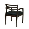 thumbnail image 2 of Office Star Products Napa Espresso Guest Chair With Wood Back (1-Pack), 2 of 3