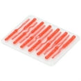 thumbnail image 2 of 12PCS 55mm Thread Double needle Tail Five Colors Fishing Lure Set (Orange with Stars), 2 of 9