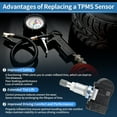 thumbnail image 4 of Sensor TPMS de Unique Bargains 315MHz para monitoreo de presión de neumáticos para Acura MDX 2014-2015, para Acura RDX 2013-2015, para Acura RLX 2016-2020 No.42753-TX4-A51/42753TX6AA811M1, 4 of 7