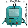 thumbnail image 2 of Adventure Time Backpack - 15.3 Inches BeeMore Cartoon Robot Travel Laptop Cute Backpack Adventure Trip Backpack Water Resistant College Computer Bag Gift for Men & Women (Pink), 2 of 10