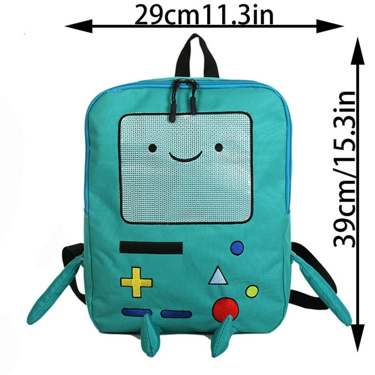 BeeMore Adventure Time Backpack, 15.3 inches, Blue - Walmart.com