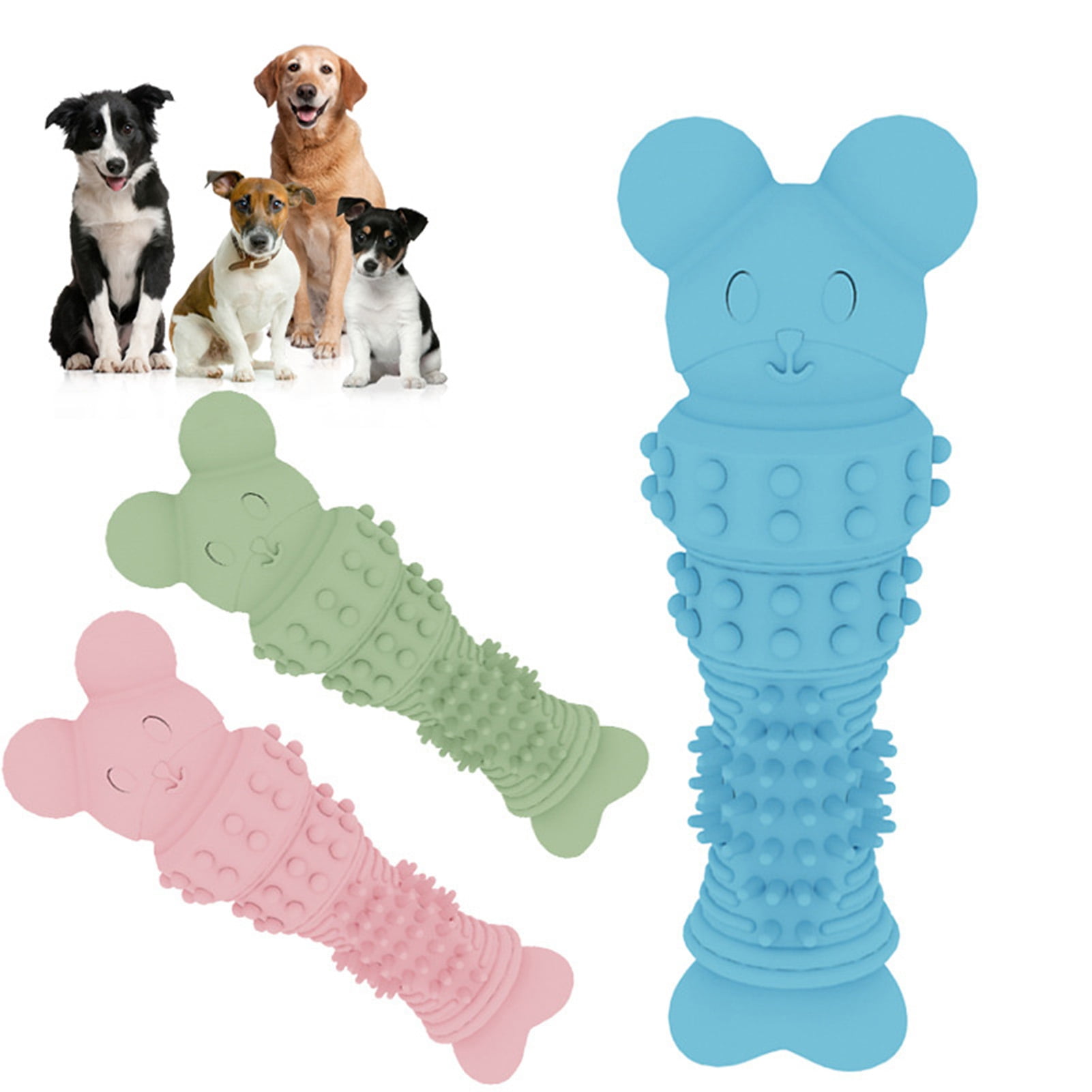 Bobasndm Heavy Duty Dog Toys for Aggressive Chewers Durable