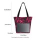 thumbnail image 3 of Disketp Burgundy Tie Dye for Women’s Casual Shoulder Tote Bag Cross-body Handbags for Shopping, Travel and Daily Use, 3 of 6