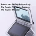 thumbnail image 4 of CNKOO Waterproof Case Buckle Sealing Rubber Ring Touchable Screen Shatterproof Wear-resistant Protective High Light Transmittance Outdo, 4 of 10