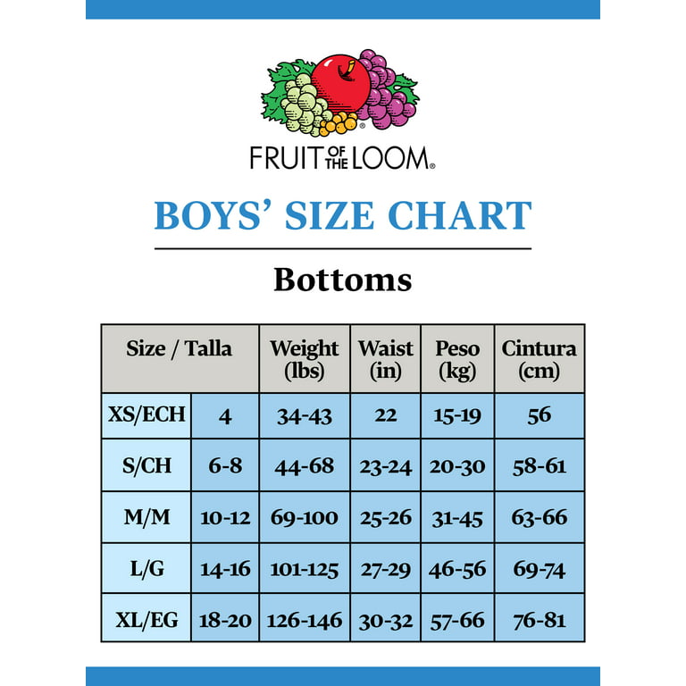 Fruit of the Loom Boys Underwear, 10 Pack Assorted Boxer Brief Underwear  Sizes S-XL Husky