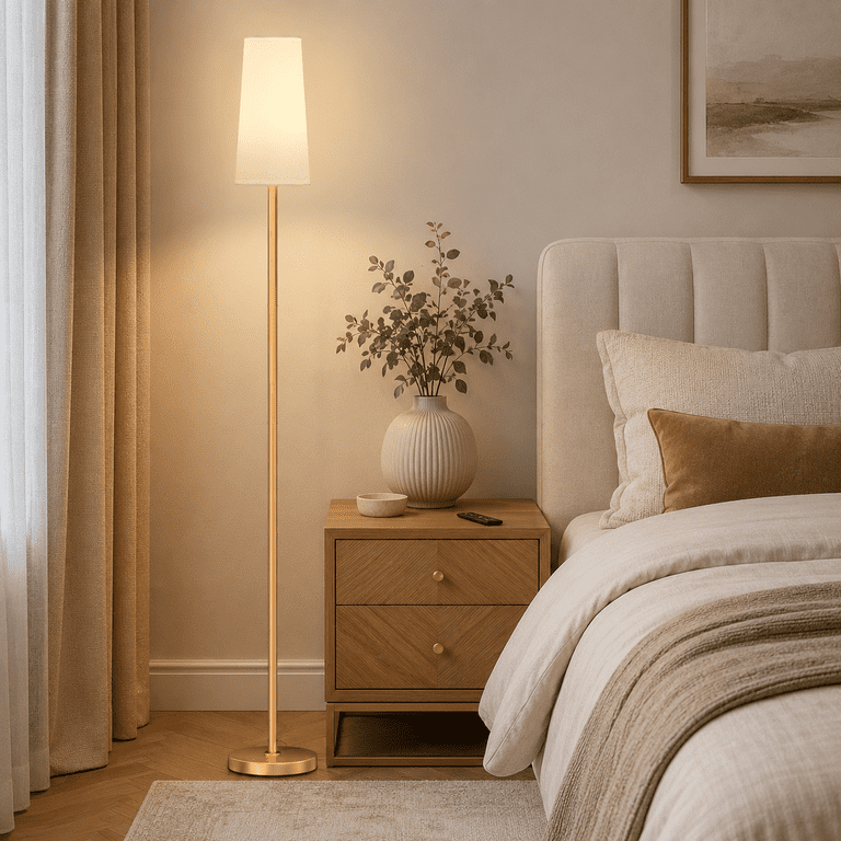Untimaty 66" Dimmable Floor Lamp With Remote Control photo 2