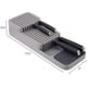thumbnail image 4 of Organizador de cubiertos para cajón de cocina - Bandeja grande para ahorrar espacio para cubiertos y cubiertos Adepaton HMHZ749-5, 4 of 6