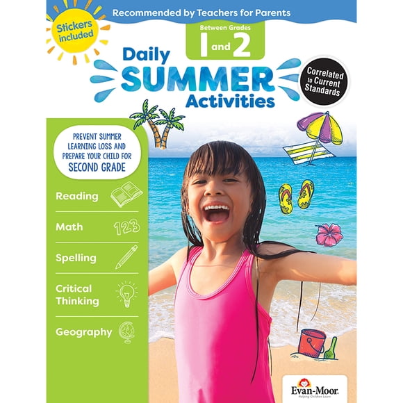 Daily Summer Activities, Moving From 1St Grade To 2Nd Grade