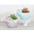 thumbnail image 2 of DOLITY Resin Flowerpot Cartoon Plant Flowerpot Home Table Decor Elephant Elephant, 2 of 6