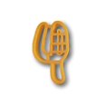 thumbnail image 1 of Number Four in Comic Font Cookie Cutter- Fast Shipping - Sharp Edges - Exceptional Quality, 1 of 3