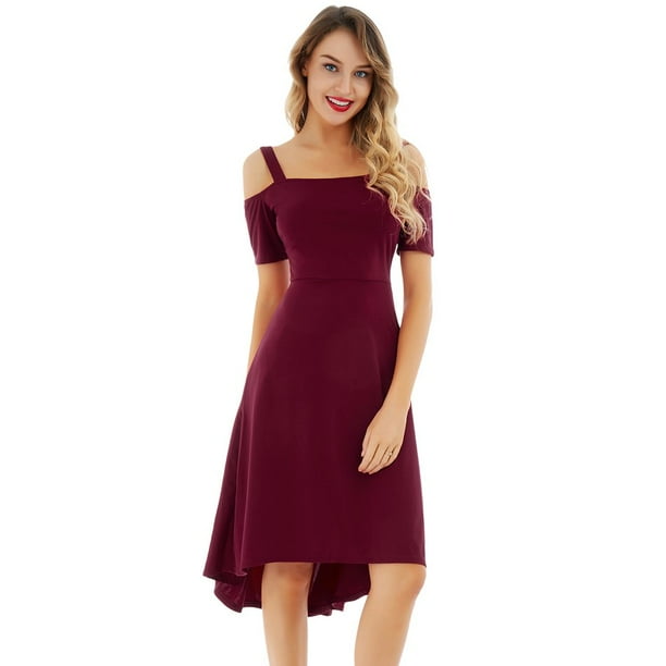 Low cut deals swing dress