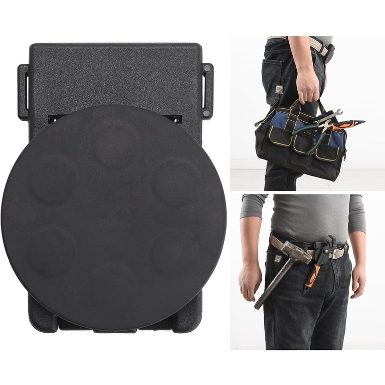 Magnetic Tool Holder Holster With Heavy-Duty Clip – Holds Up To 20 Lbs, Fits Belts Up To 2.17", For Screws, Hammers, Wrenches
