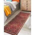 thumbnail image 4 of Keen Home Design Machine Washable Area Rugs with Non-slip Backing, Ideal for Hallway, Living Room, Bedroom, Kitchen and Laundry Room, Vintage Moroccan and Low Pile Rug - ( 2'6'' x 12' ), 4 of 9