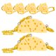 thumbnail image 4 of GOOHOCHY 10 piezas de llavero con queso adorno de queso colgante de queso mochila de llave de llave decoración colgante, 4 of 8