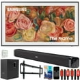 thumbnail image 3 of Samsung QN55LS03DAFXZA 55 inch The Frame QLED 4K Smart TV (2024 Model) Bundle with Deco Gear Home Theater Soundbar with Subwoofer, Wall Mount Accessory Kit, 6FT 4K HDMI 2.0 Cables and More, 3 of 11