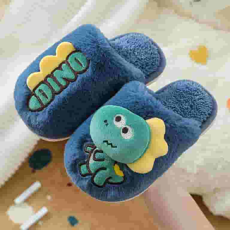 Animal Slippers Totes Dinosaur Slippers NEW~Totes Toasties Kids