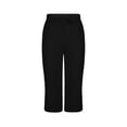 thumbnail image 6 of Cutuoiiu Women's Summer Loose Fit Three-Quarter Length Trousers with Elastic Drawstring Waist and Pockets Gifts, 6 of 8