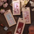 thumbnail image 3 of Cute Cat Rabbit Bear Metal Bookmark Portable Reading Marker Book Clip Pendant Student Hollow Bookmarks School Supplies, 3 of 5