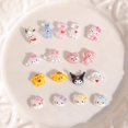 thumbnail image 2 of Parches de uñas postizas Sanrio Hello Kitty, Anime Kuromi MyMelody, piezas de bricolaje, accesorios de joyería, estilo dulce, juguetes de dibujos animados, regalo, 20 piezas, 2 of 4