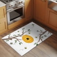 thumbnail image 2 of Entryway Rug 2'x3', Bees Branches Small Rug for Kitchen Bathroom Door Mat Indoor Entrance, Farmhouse Spring Botanical Watercolor Non-Slip Area Rugs Floor Mats Carpet Front Door Rugs, 2 of 8