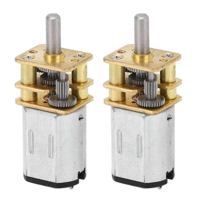 Motor de engranajes de CC, motor de engranajes de 2 piezas Motor de reducción de velocidad de CC Motor de engranajes construido para el futuro VoborMX herramienta