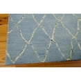 thumbnail image 5 of Nourison  Intermix Area Rug Blue 3'6" x 5'6" Latex Free Abstract 4' x 6' Indoor,Handmade Living Room Green, 5 of 5