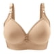 thumbnail image 1 of Gibobby Tangas de mujer sexy encaje Día de San Valentín Sujetador sin de realce para mujer, soporte cómodo, sin sujetadores con aros, Bralette de alambre cómodo, ropa int(Beige, 40), 1 of 4