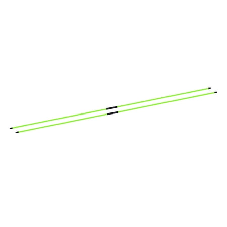 2 Pcs Golf Alignment Sticks Training Equipment for Aiming, Putting Golf Training, Full Swing Trainer, Shoulder, Posture Correction Gift Cyan