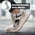 thumbnail image 5 of AUXDIQ Steel Toe Work Shoes for Men Construction Industrial Safety Sneakers, 5 of 6